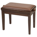 Proel Height Adjustable Wooden Bench - Walnut Polished