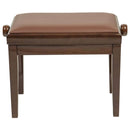 Proel Height Adjustable Wooden Bench - Walnut Polished