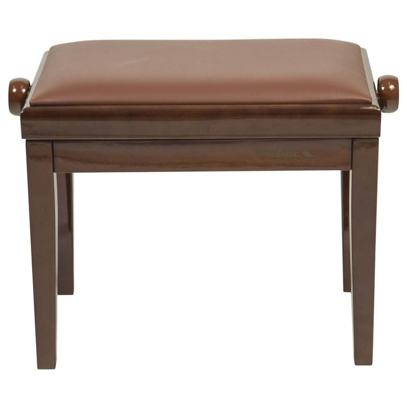 Proel Height Adjustable Wooden Bench - Walnut Polished