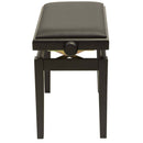 Banc en bois réglable en hauteur Proel - Noir mat