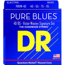 DR Handmade Strings PBVW-40 Pure Blues Bass Strings (40-95)