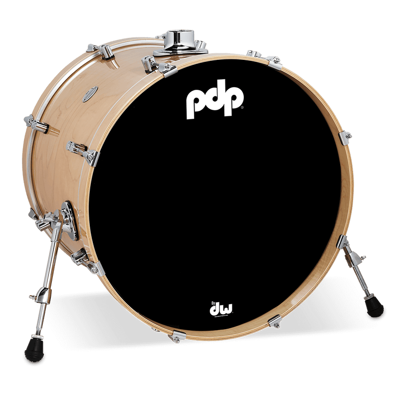 PDP PDCM1822KKNA Concept Maple Lacquer Grosse caisse 18" x 22" - Laque naturelle