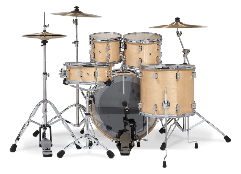 PDP PDCM2215NA Concept Maple 5-Piece Shell Pack Lacquer Finish (Natural Lacquer)