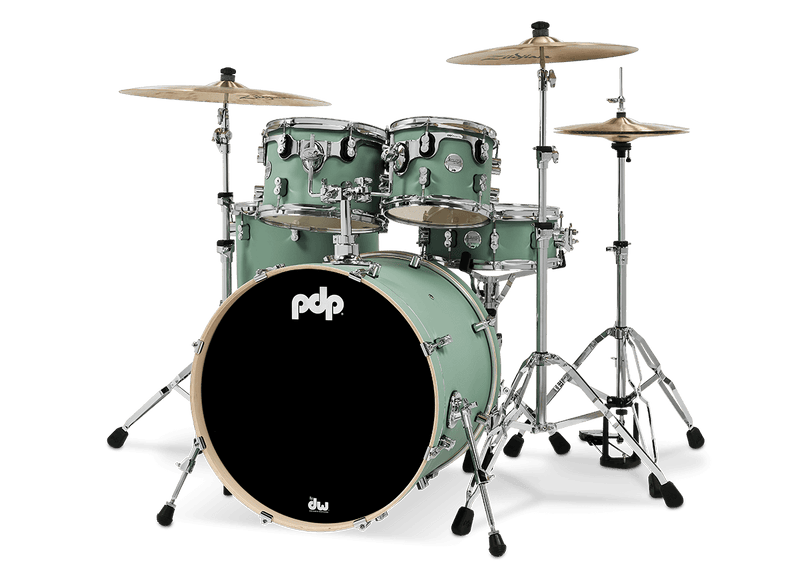 PDP PDCM2215SF Concept Maple 5-Piece Shell Pack Finish Ply (Satin Seafoam)