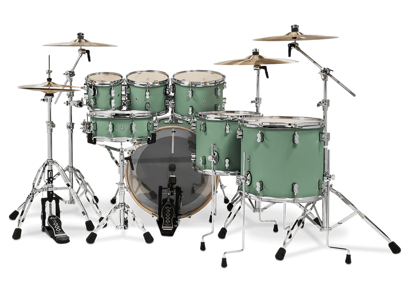 PDP PDCM2217SF Concept Maple 7-Piece Shell Pack Finish Ply (Satin Seafoam)
