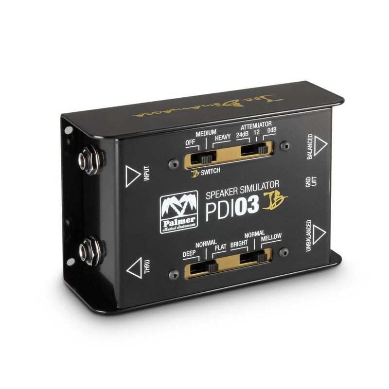Palmer PAL-PDI03JB Joe Bonamassa Signature Guitar Speaker Simulator DI Box