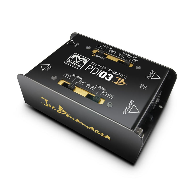 Palmer PAL-PDI03JB Joe Bonamassa Signature Guitar Speaker Simulator DI Box