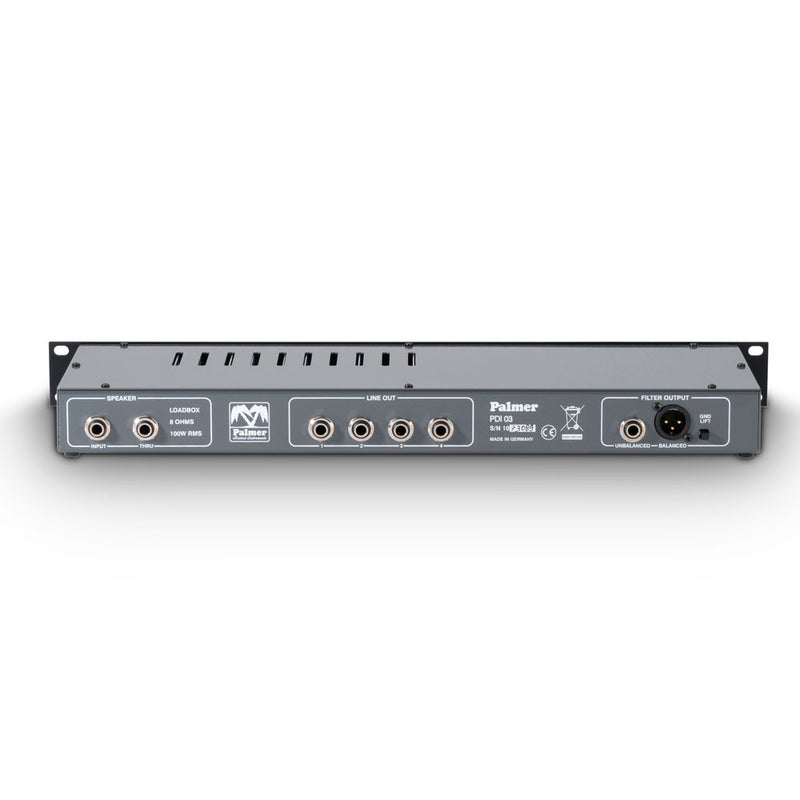 Simulateur de haut-parleurs Palmer PAL-PDI03L04 avec boîtier de chargement - 4 Ohms