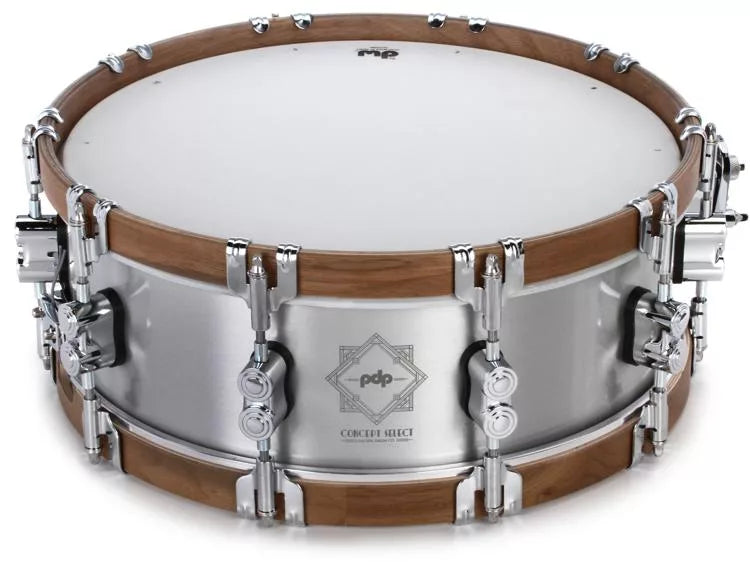 PDP PDSN0514CSAL Concept Select Snare Drum (Aluminum) - 5" x 14"