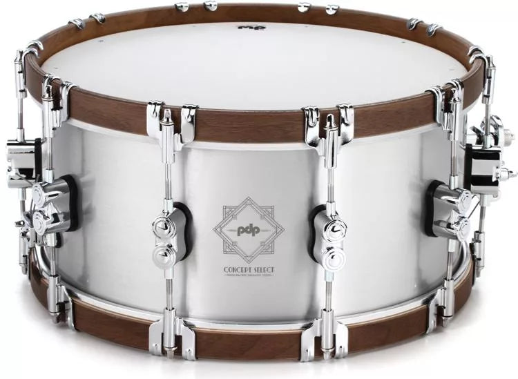 PDP PDSN6514CSAL Concept Select Snare Drum (Aluminum) - 6.5" x 14"