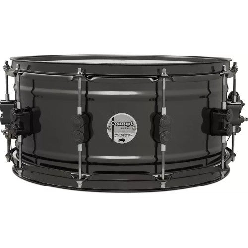 PDP PDSN6514SSBNB Concept Snare Drum (Black Nickel) - 6.5" x 14"