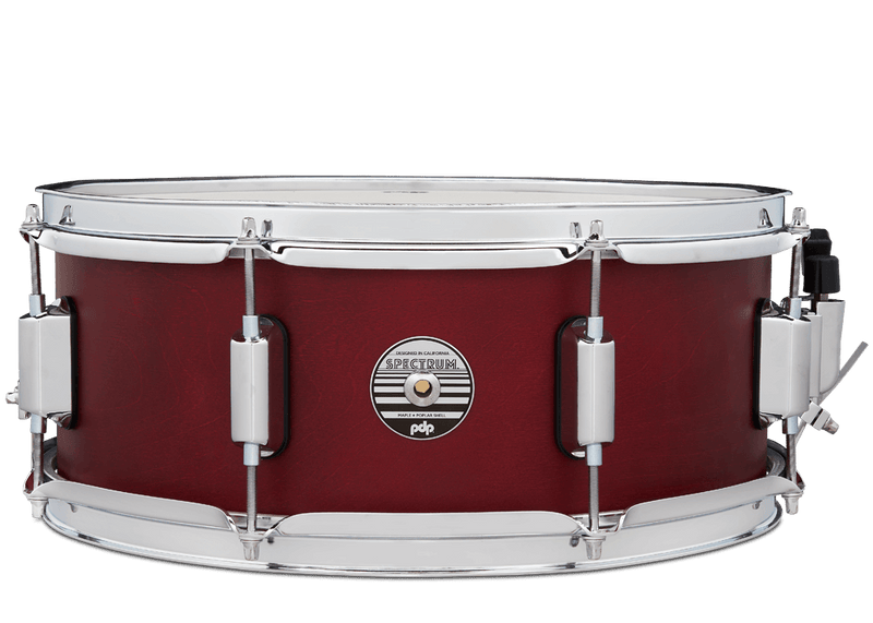 PDP PDST5514SSRD Spectrum Series Snare Drum (Cherry Stain) - 5.5" x 14"