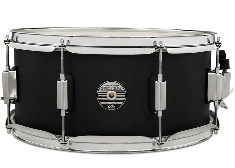 PDP PDST6514SSBK Spectrum Series Snare Drum (Ebony Stain) - 6.5" x 14"