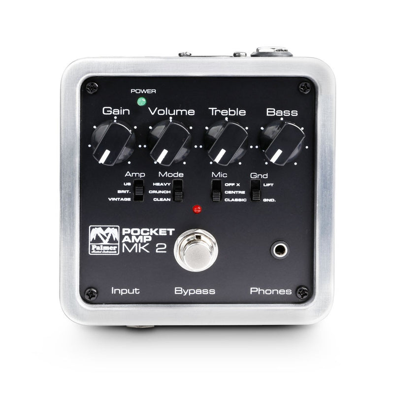 Palmer PAL-PEPAMPMKII Préampli guitare portable