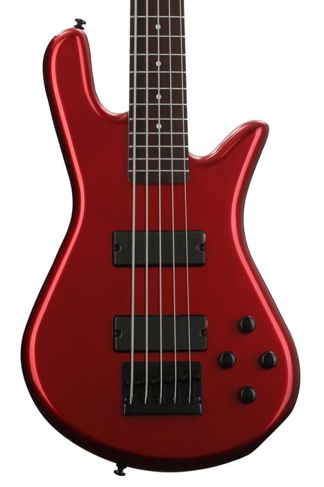 Spector PERF5MRD 5 String Electric Bass - Metallic Red