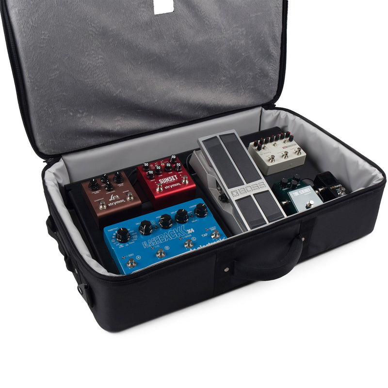 Mono Bundle Medium Black Pedalboard with MONO Club Case (Black)