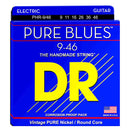 DR Handmade Strings PHR-9/46 Pure Blues Electric Guitar Strings - Light-Heavy (9-46)