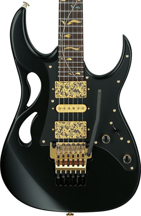 Ibanez PIA3761XB Steve Vai Signature - Guitare électrique avec Edge Tremolo - Onyx Black