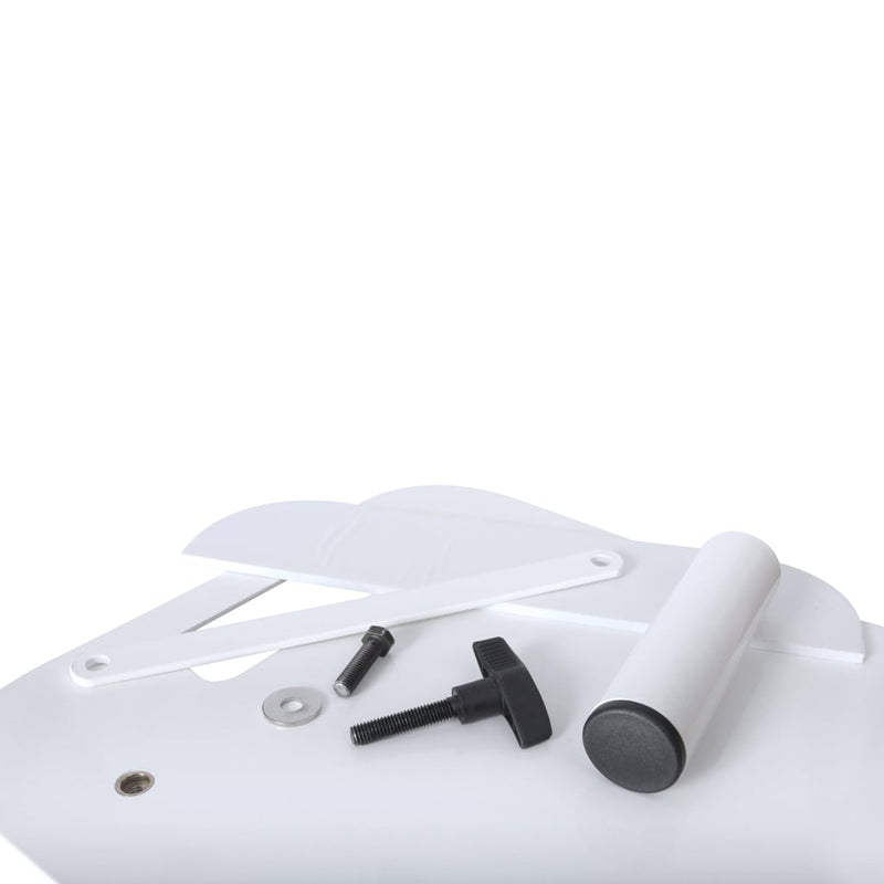 Novopro PS1 XL Adjustable Podium Stand 5ft (white) - Red One Music