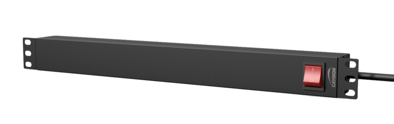 Caymon PSR119ES/B 19" Power Distribution Unit 9 x IEC C13 Sockets With Rear Switch