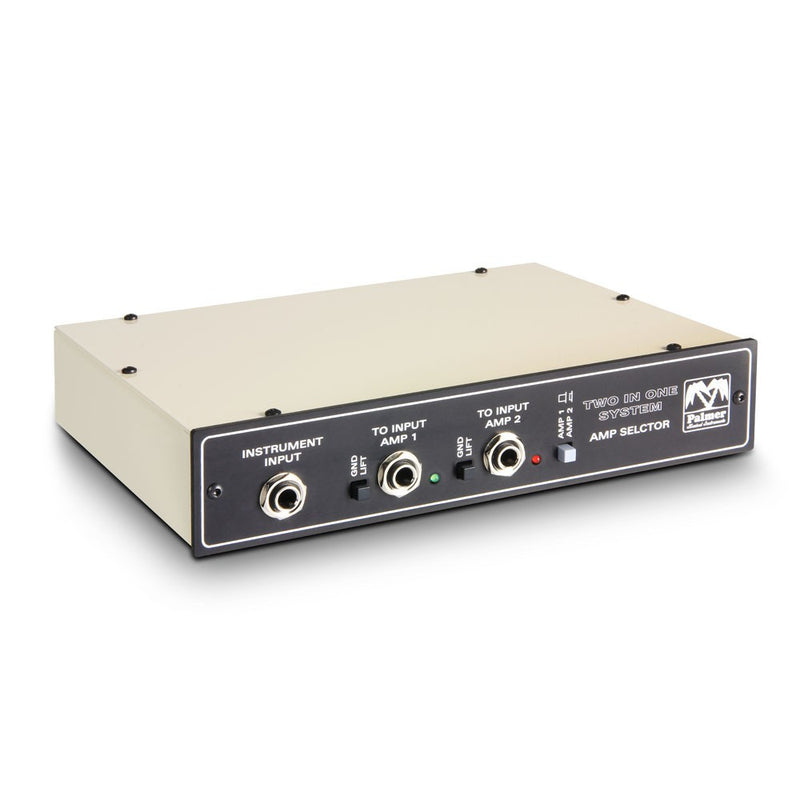 Système de commutation Palmer PAL-PTINOS 2 amplificateurs de guitare vers 1 armoire avec entrée à distance