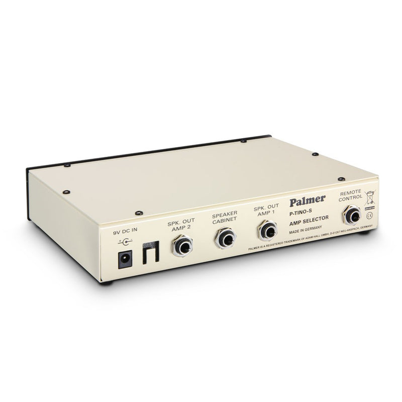 Système de commutation Palmer PAL-PTINOS 2 amplificateurs de guitare vers 1 armoire avec entrée à distance