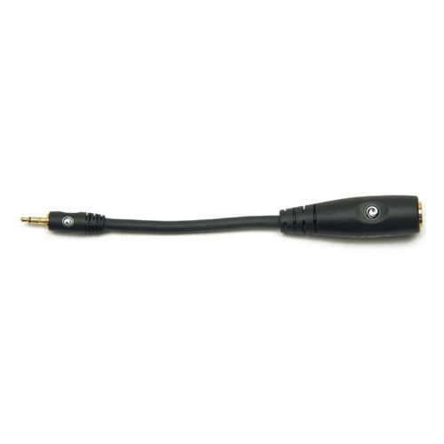 Planet Waves PW-P047DD 1/4" Female Stereo 1/8" (3.5mm) Male Mono Adapter - Red One Music