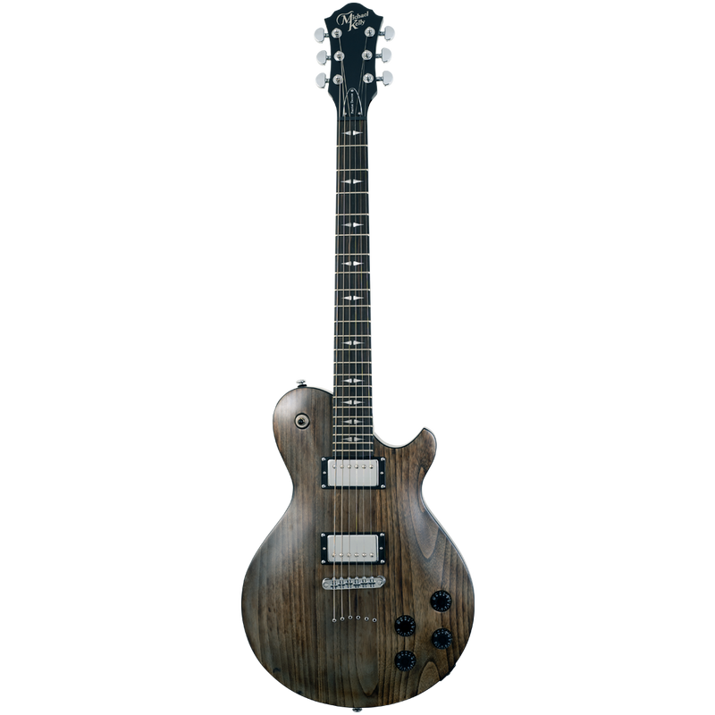 Michael Kelly MKPDOBBERA Patriot Decret Guitare électrique ébène - Open Pore Faded Black