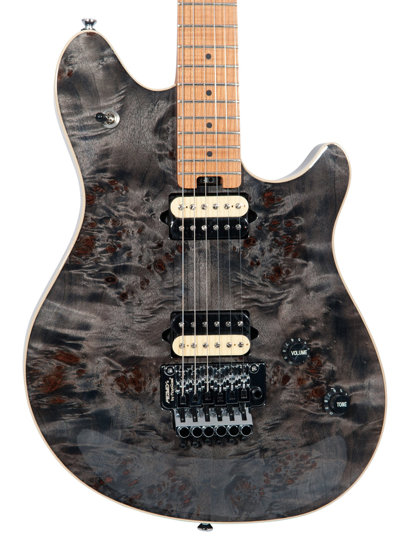 Guitare électrique Peavey HP-2 avec un trémolo Floyd Rose sous licence de Peavey (noir transparent)