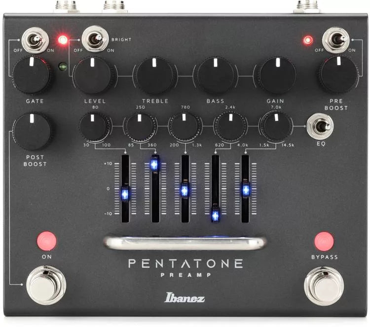 Ibanez PENTATONE Preamp and Equalizer Pedal