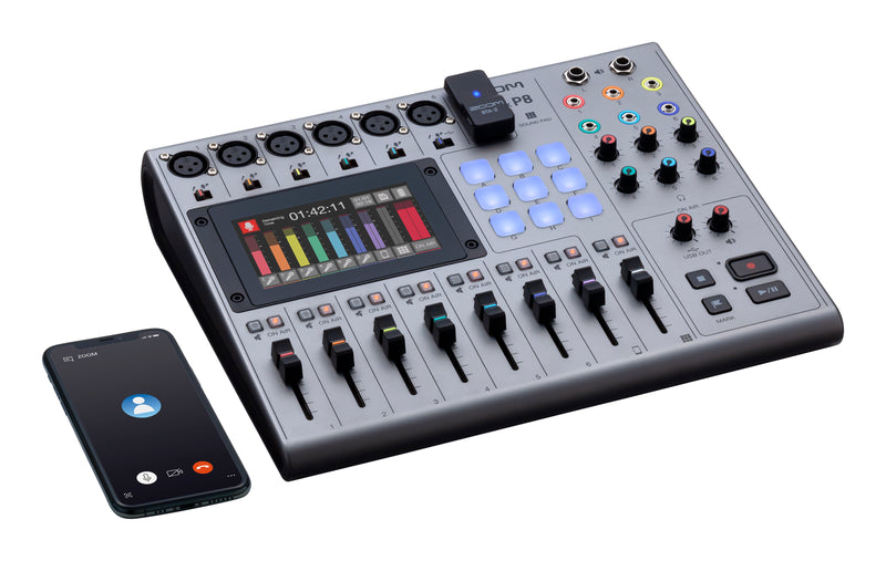 Enregistreur de podcast Zoom PODTRAK P8 