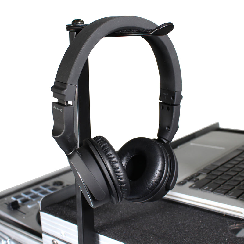 ProX X-HH815 Headphone Pole Stand For Cases 12" Shaft w/Rotating Hook