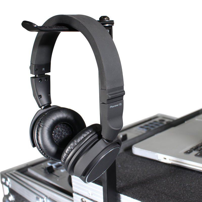 ProX X-HH815 Headphone Pole Stand For Cases 12" Shaft w/Rotating Hook