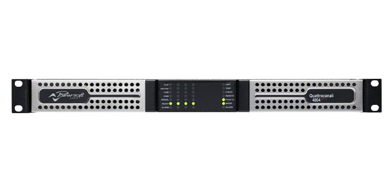 Powersoft Q4804-DSP-PLUS 4-channel Flexible Amplifier with DSP and AES67