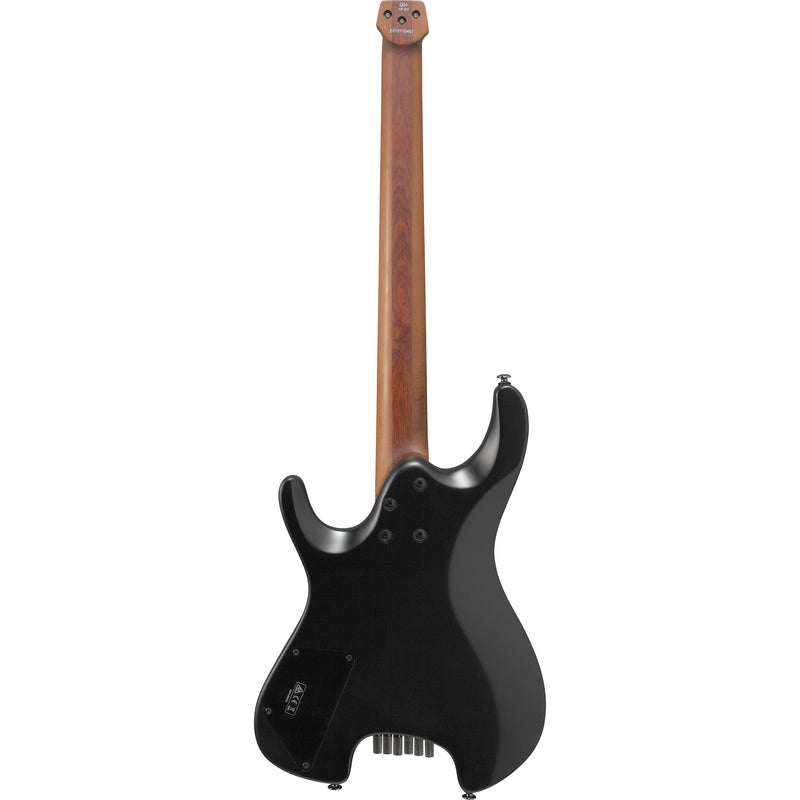 Ibanez Q54BKF Guitare électrique sans tête - Noir plat