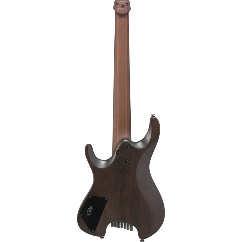 Ibanez QX527PBABS 7 String Headless Electric Guitar (Antique Brown Stained)