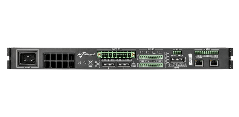 Powersoft Q8804-DSP 2400W 4-channel Flexible Amplifier With DSP Only