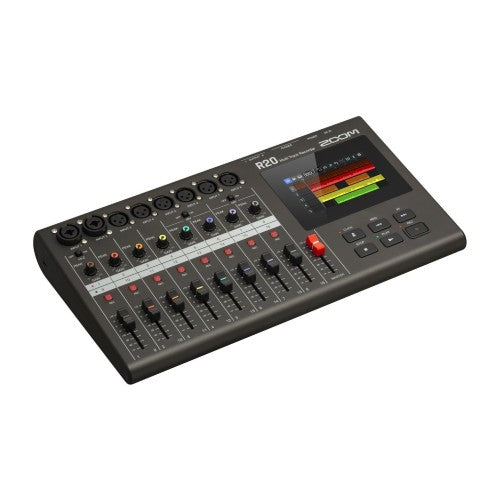 Zoom R20 Enregistreur 16 pistes avec interface à écran tactile