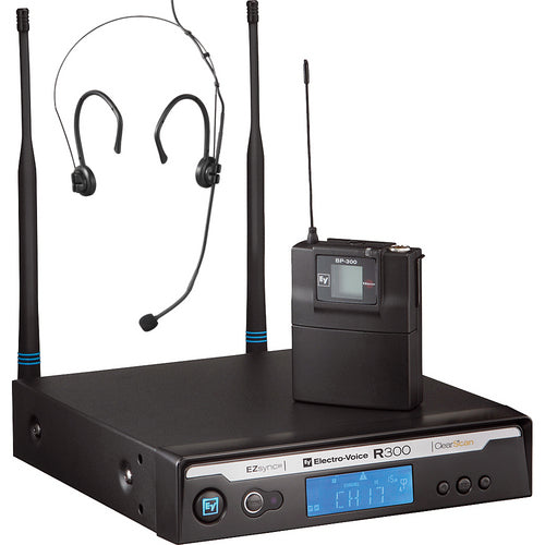 Electro-Voice R300-E-C Wireless Headset Mic System - Red One Music
