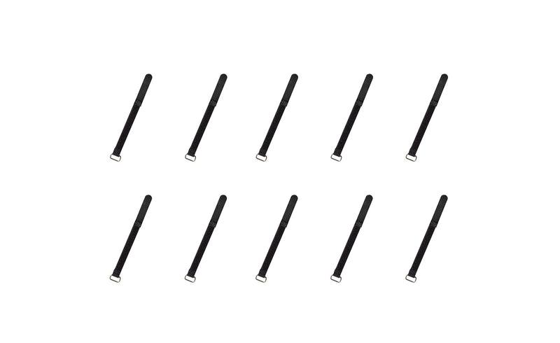 Rockboard RBO Cabie Tie 120 B Câbles 10 PCS Extra Small (noir)