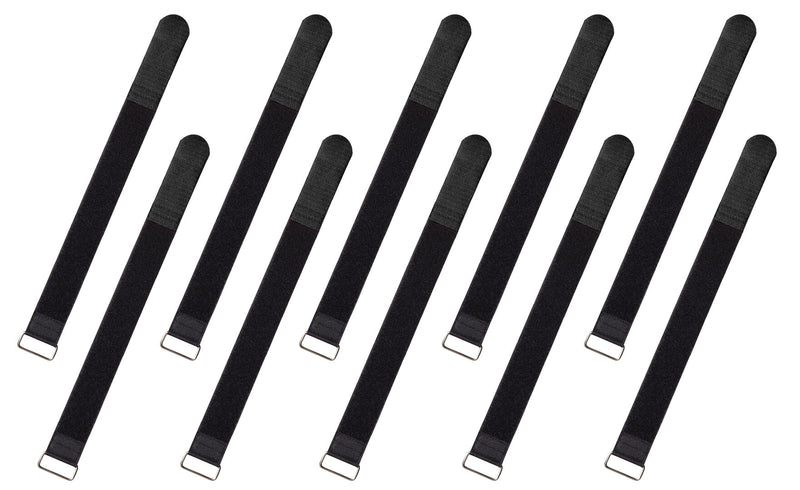 Rockboard RBO Cabie Tie 400 B TIES DE CABLE 10 PCS Large (noir)