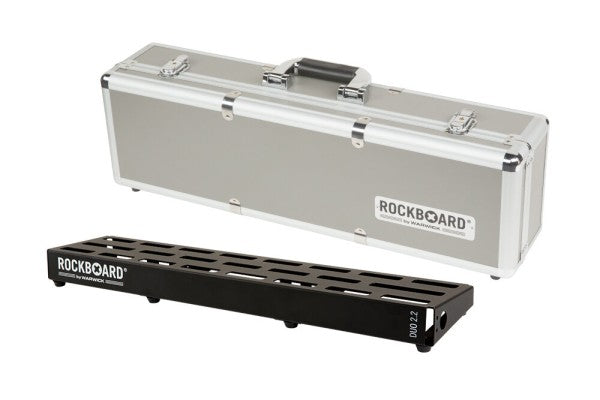 RockBoard DUO 2.2 Pedalboard w/Flight Case