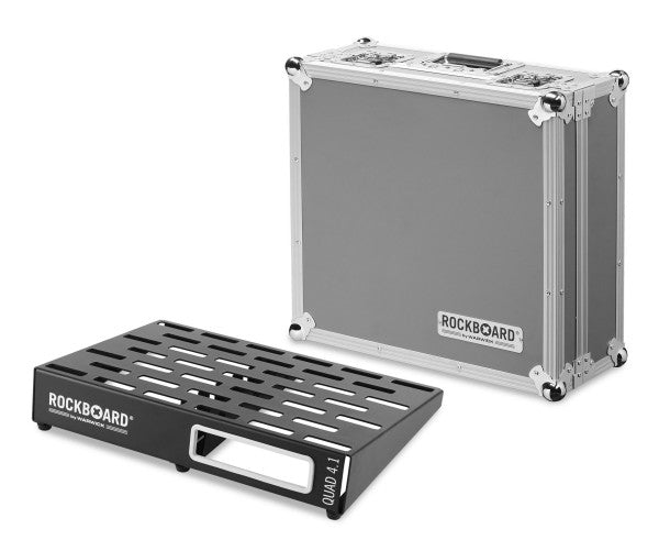 RockBoard QUAD 4.1 Pedalboard w/Flight Case