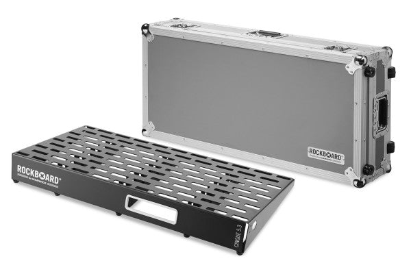 RockBoard CINQUE 5.3 Pedalboard w/Flight Case
