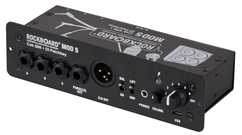 RockBoard RBO B MOD 5 Cab SIM + DI Patchbay