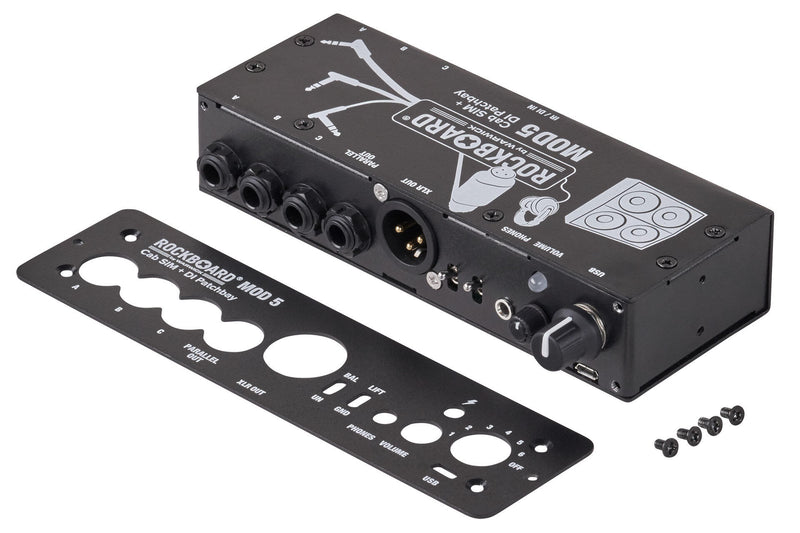 RockBoard RBO B MOD 5 Cab SIM + DI Patchbay