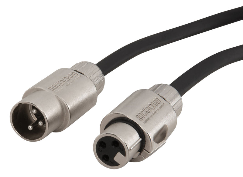 RockBoard RBO CAB F XLR 60 BK Flat XLR Cable - 60 cm / 23 5/8"