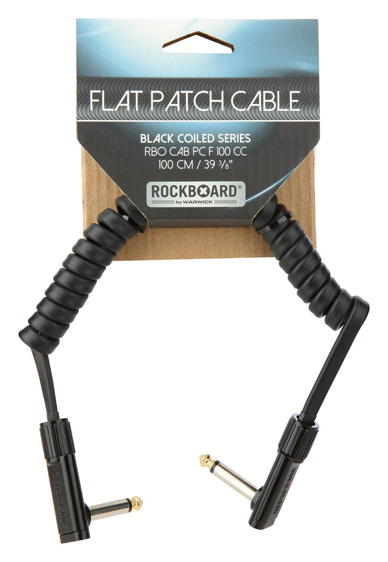 Rockboard RBO CAB PC F 100 cc Série enroulée Câble de patch plat - 100 cm / 39 3/8 "