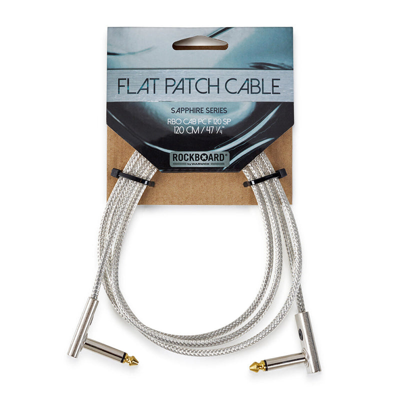Rockboard RBO CAB PC F 120 SP SAPHIRE SÉRIE Câble Patch plat - 120 cm / 47 1/4 "