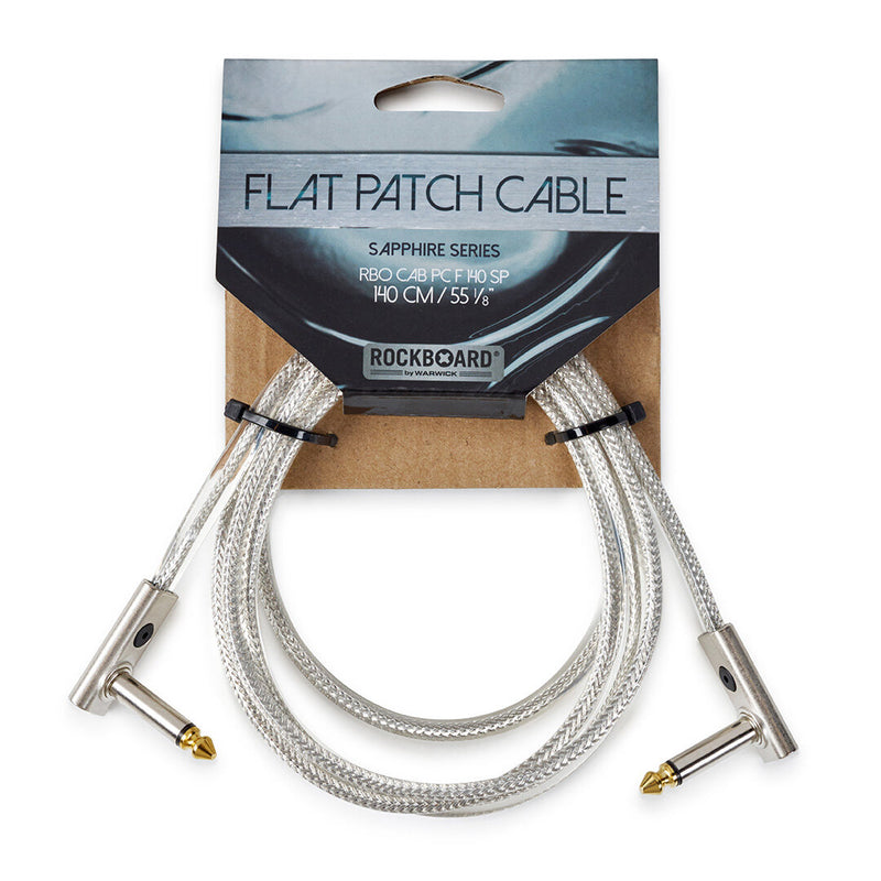 Rockboard RBO CAB PC F 140 SP SAPHIRE SÉRIE Câble Patch plat - 140 cm / 55 1/8 "